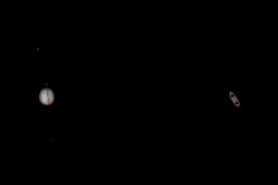 Conjuncion jupiter y saturno
